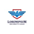 Eagle Security Emblem Logo design