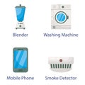 Technology Devices Flat Icons Pack