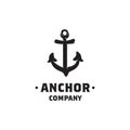 Classic Vintage Retro Country Emblem Anchor for Sailor logo design inspiration