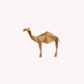 Desert Animal Camel Logo Template Royalty Free Stock Photo