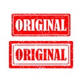 Original Rubber Stamp. Original Stamp Seal Ã¢â¬â Vector