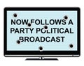 Too much politics on television