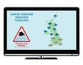 United Kingdom weather flood warning
