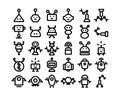 Media Icon Robotic Line
