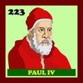 223rd Rome Pope Paul IV