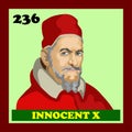 236th Rome Pope Innocent X