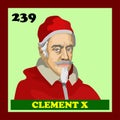 239th Rome Pope Clement X