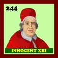 244th Rome Pope Innocent XIII