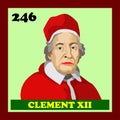 246th Rome Pope Clement XII