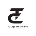 CT or TC for Inicial Logo exclusive Design