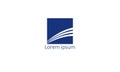Simple Logistic Express company vector logo