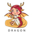 5 of 12 shio: Dragon chinese zodiac sign