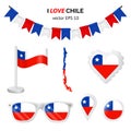 Chile symbol set