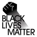 Black lives matters. Social poster, banner.