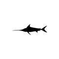 Marlin icon. fishing logo