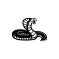 King cobra Sport snake mascot Royalty Free Stock Photo