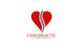 Creative Chiropractic Concept Logo template