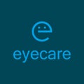 Letter e eyecare logo. Vector letter e icon. Stock illustration