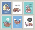 Sloths poster/card