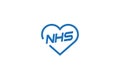 NHS logo design . national health service logo design .