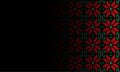 Palestinian Embroidery presentation background. Royalty Free Stock Photo