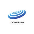 Creative abstract logo vector image for business Royalty Free Stock Photo