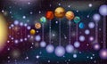 Deoxyribonucleic acid DNA planets solar system