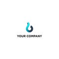 Best Modern Logo With Simple Design for various types of companies. Royalty Free Stock Photo