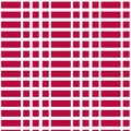 Dark pink squares and rectangles pattern.