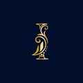 Elegant and luxury initial line I