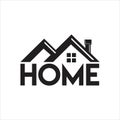Home exclusive logo design inspiration exelent Royalty Free Stock Photo