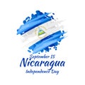 September 15, Happy Independence Day of Nicaragua