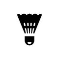 badminton shuttlecock icon design Royalty Free Stock Photo