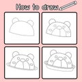 Illustrator of How to draw two