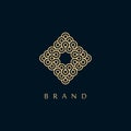 Creative monogram symbol logo design template