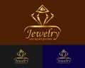 Jewelry Ring Logo Design vector
