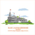 Ram Mandir, Jai Shri Ram religious of Indian Temple