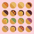 Vector mooncake in different flavour