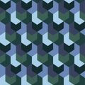 Abstract seamless pattern of colored geometrical, Modern stylish of repeating geometric mosaic.