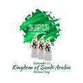 September 23, Happy Kingdom of Saudi Arabia National Day