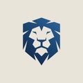 ABSTRACT LION HEAD LOGO