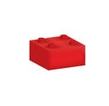 Red building block Royalty Free Stock Photo