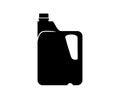 Lubricant oil, oil can icon vector isolated. Royalty Free Stock Photo