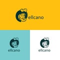 Juan SebastiÃÂ¡n Elcano vector illustration. Spanish conquistador logo Royalty Free Stock Photo