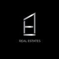 H letter vector logo. Real estates logo. Geometric logo with letter H. House emblem