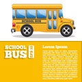 School bus. Royalty Free Stock Photo