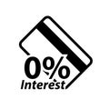 Icon of 0% interest installment payment