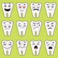 Tooth icon Royalty Free Stock Photo