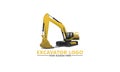 Special machines for the construction work. excavators