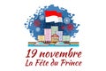 November 19, Prince`s holiday. National Day of Monaco
